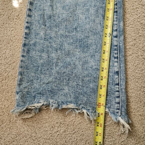Risen Nikol High Rise Acid Washed Wide Leg Jeans 3XL - Picture 9 of 9